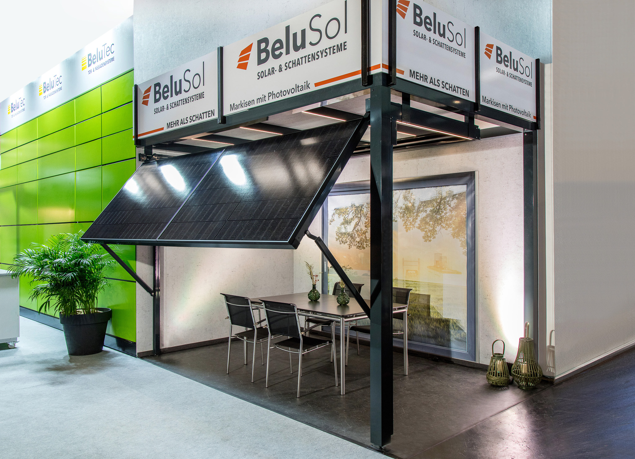 Photovoltaik Markise Anstellwinkel 2237