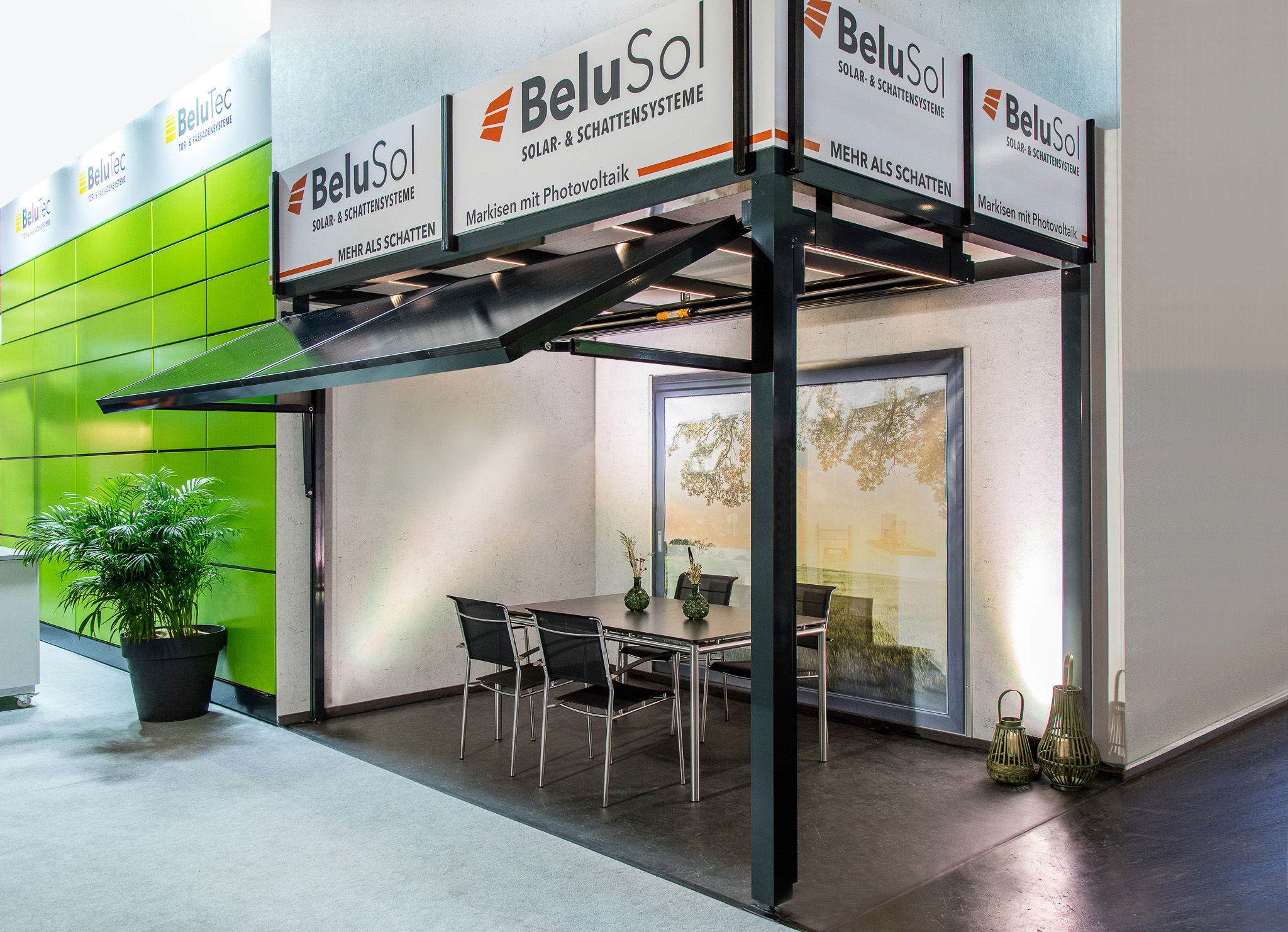 Photovoltaik Markise Anstellwinkel 2238