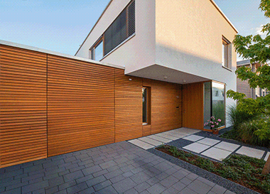 Sektionaltor Animation