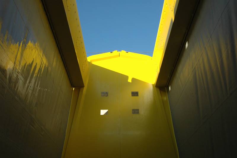 Testaufbau Zinkbadeinhausung