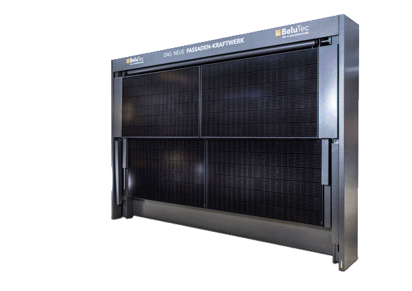 Fassadenkraftwerk
