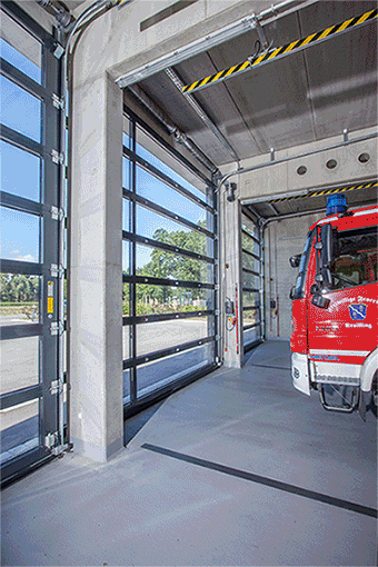 Feuerwehr Sektionaltor